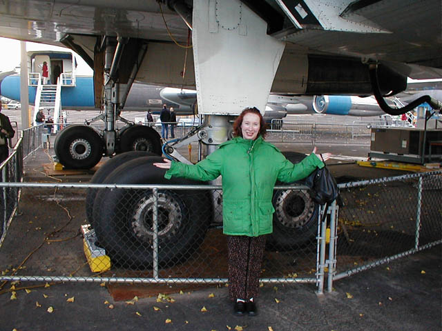 Sue says, "Exits are clearly marked"