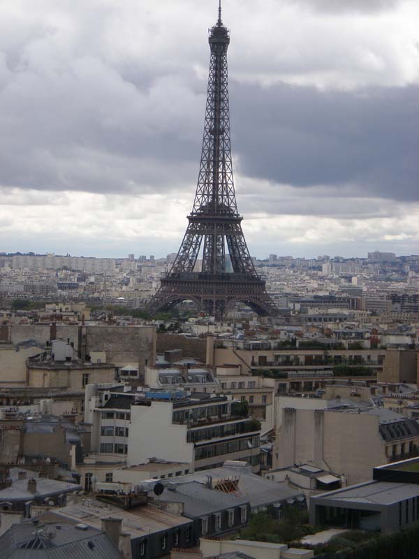 Eiffel Tower from Arch