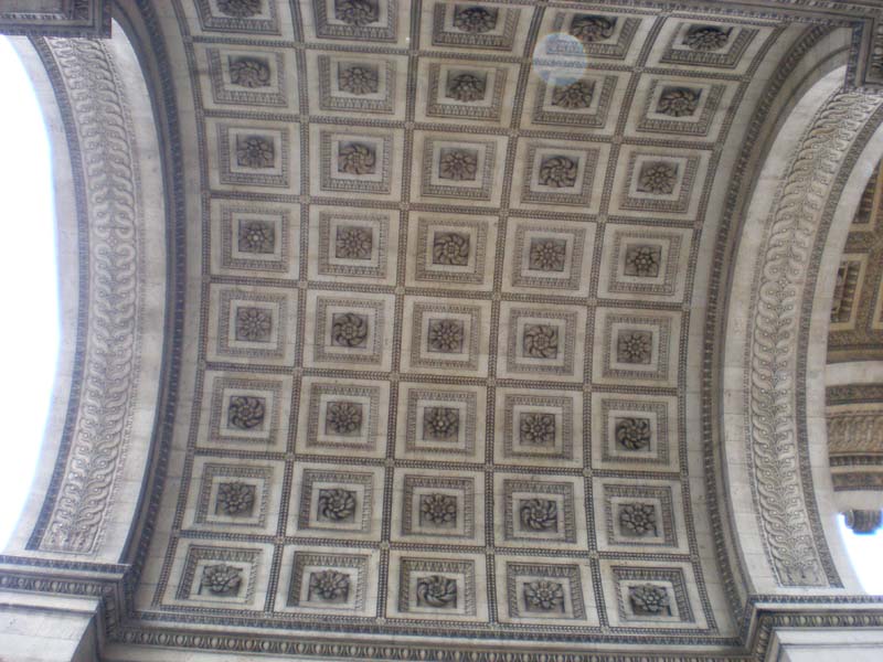 Ceiling of the Arch