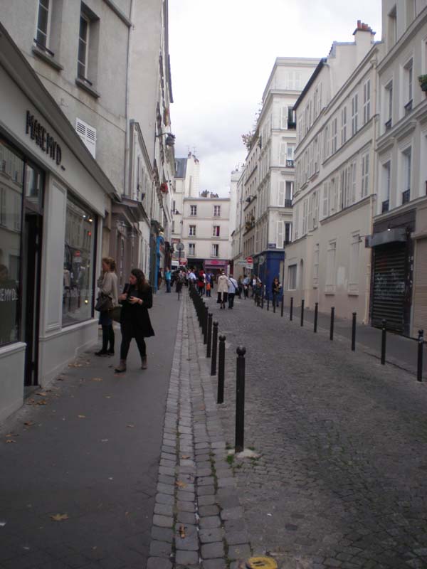 Street in Montmartre