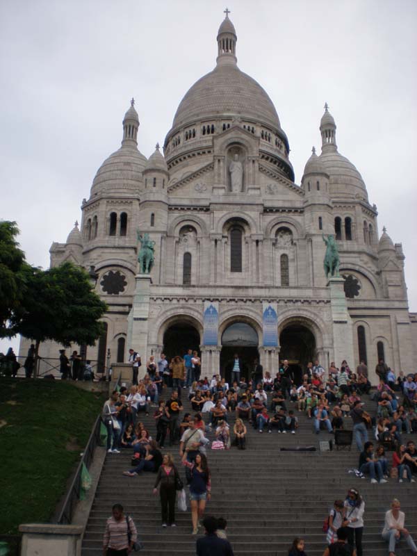 Front of Sacre-Coeur